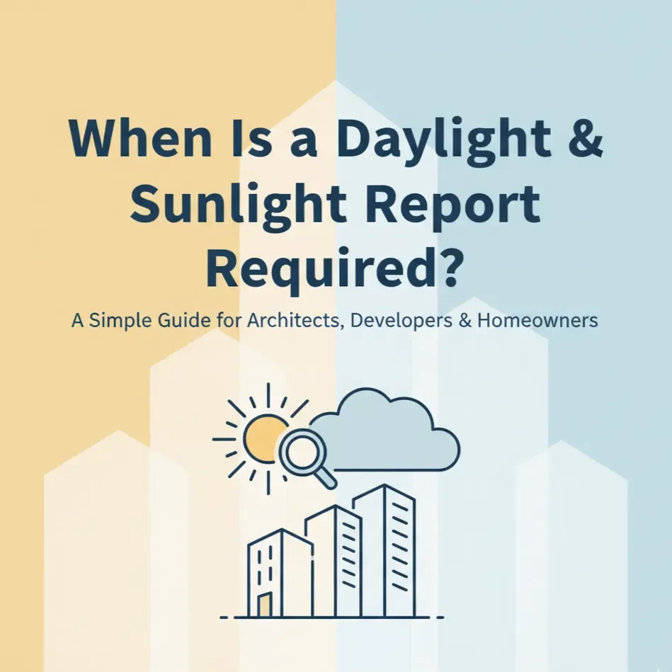When is a Daylight and Sunlight Report Required for Planning