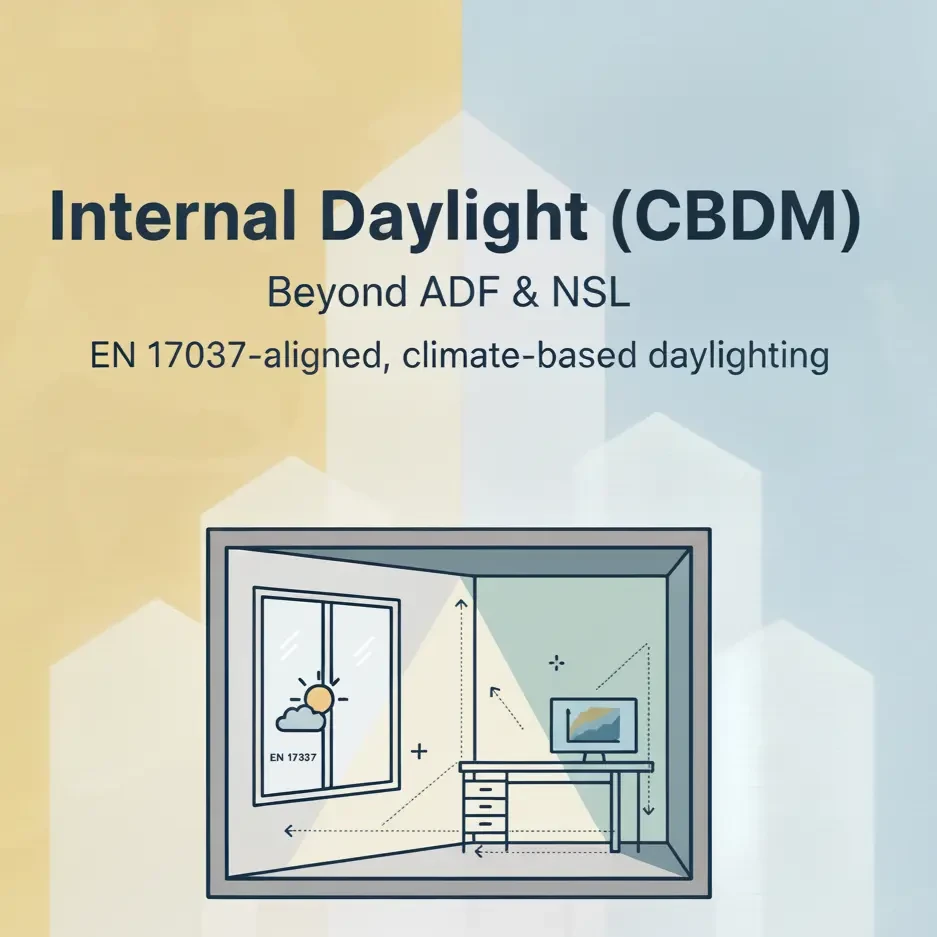 Internal Daylight CBDM Analysis BS EN 17037